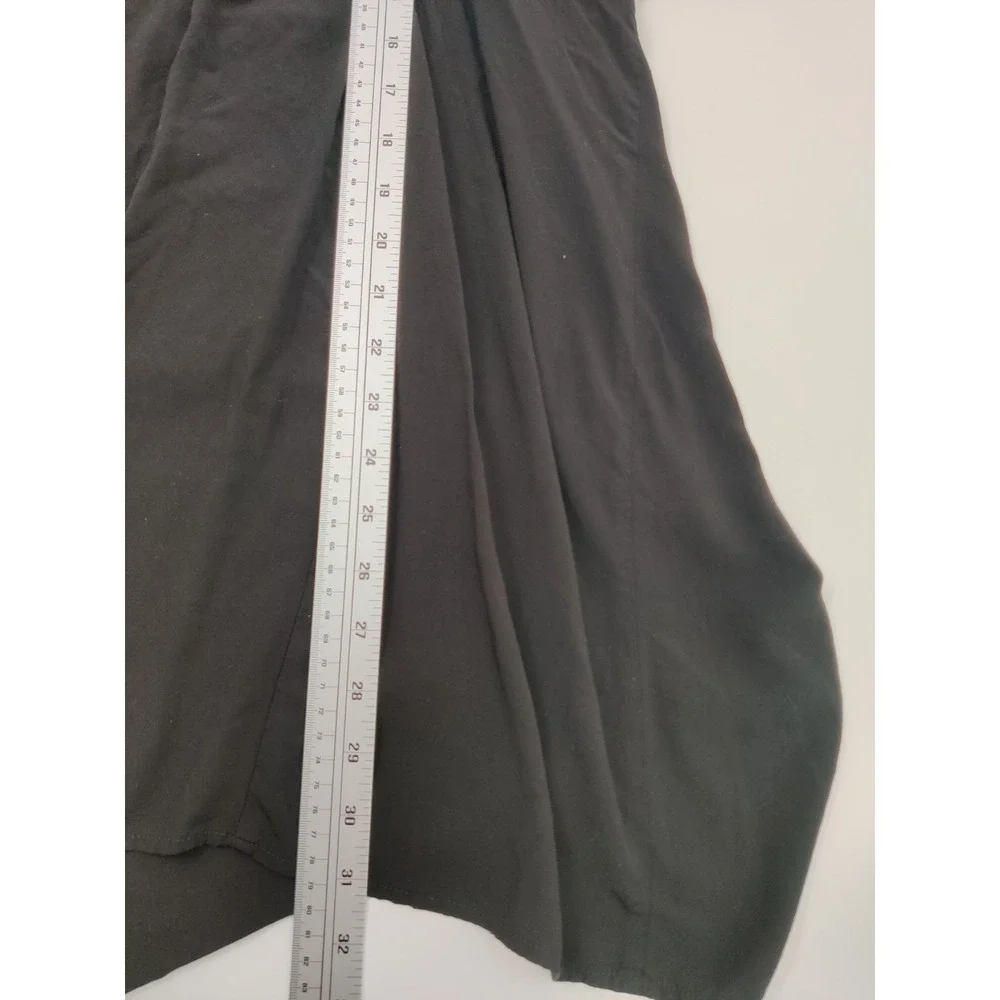 Old Navy Black Square Neck Smocked Bodice Gathered Sleeve Dress Plus Size 3X - Picture 9 of 9